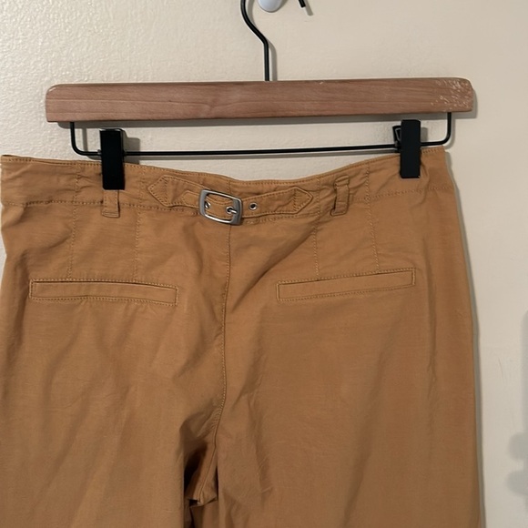 Anthropologie Honey Wide  Leg Cotton Blend Trousers - Picture 5 of 11